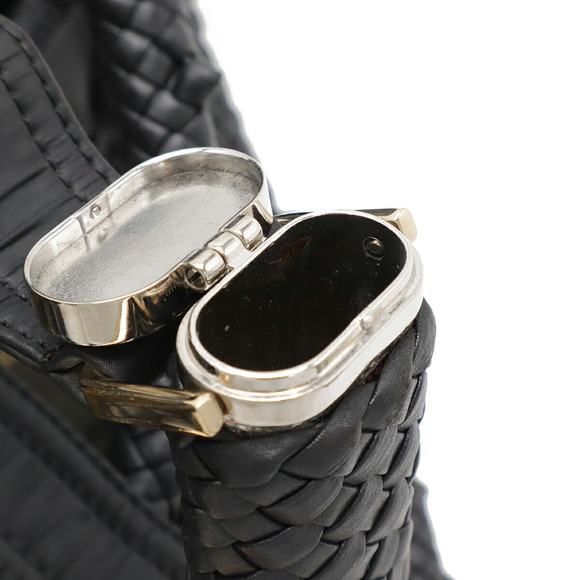 Fendi Spy Bag Handbag Tote Moncler Leather Black - Picture 7 of 10